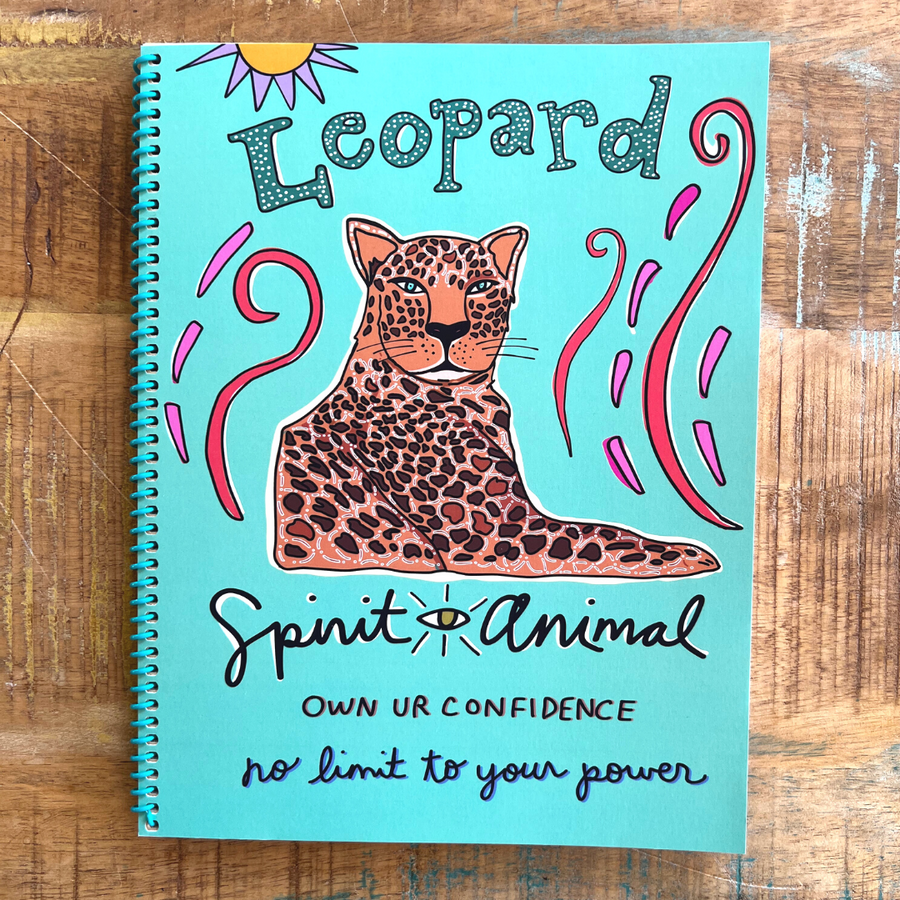 Leopard Spirit Animal Journal