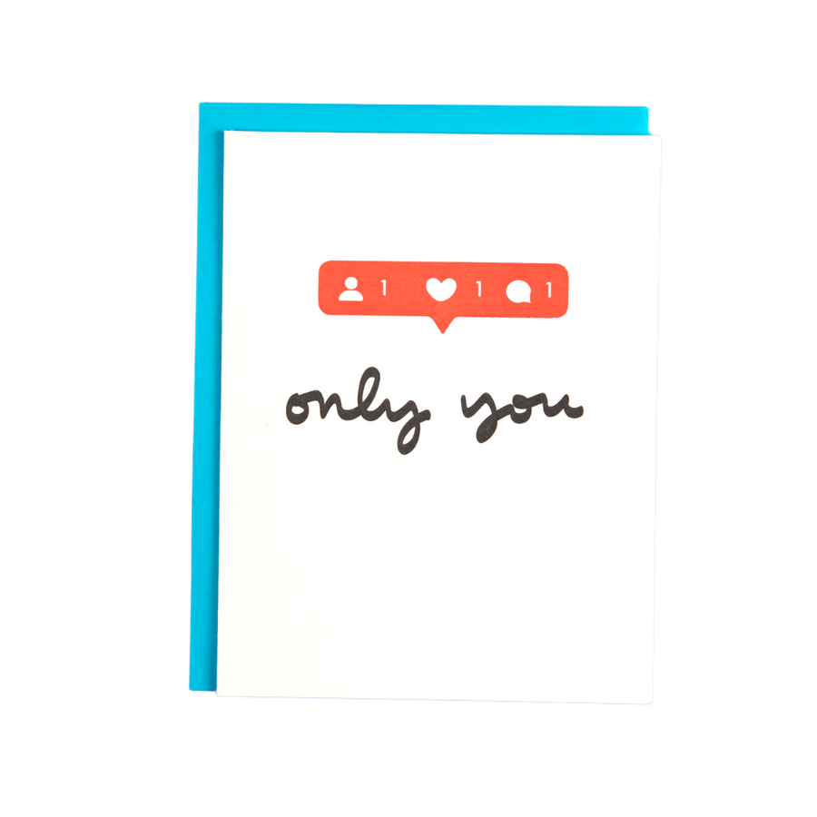 Only You Love Card