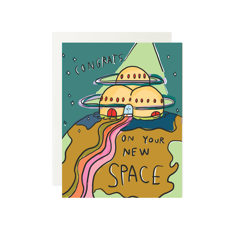 New Space Housewarming Card