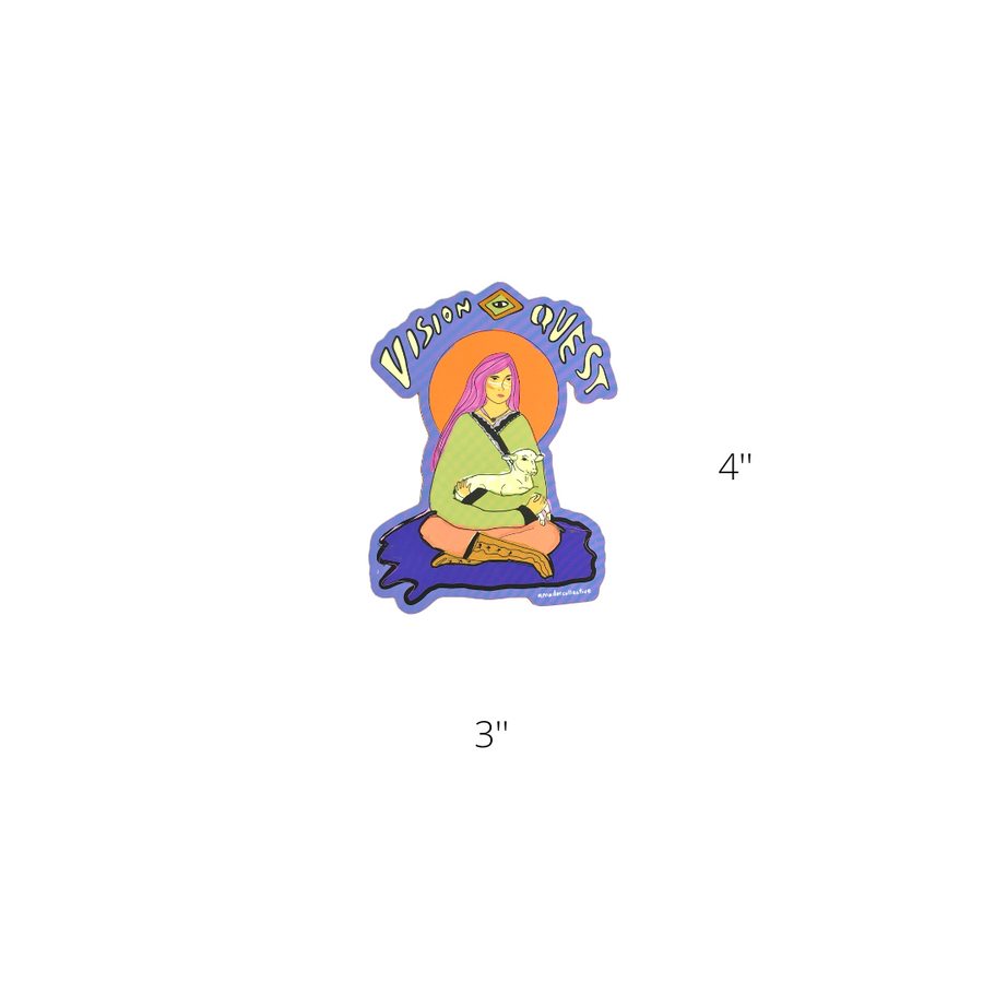 Vision Quest Sticker